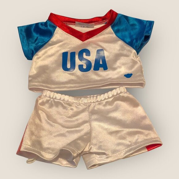 Build-A-Bear Workshop USA Soccer Uniform BABW - Picture 1 of 3